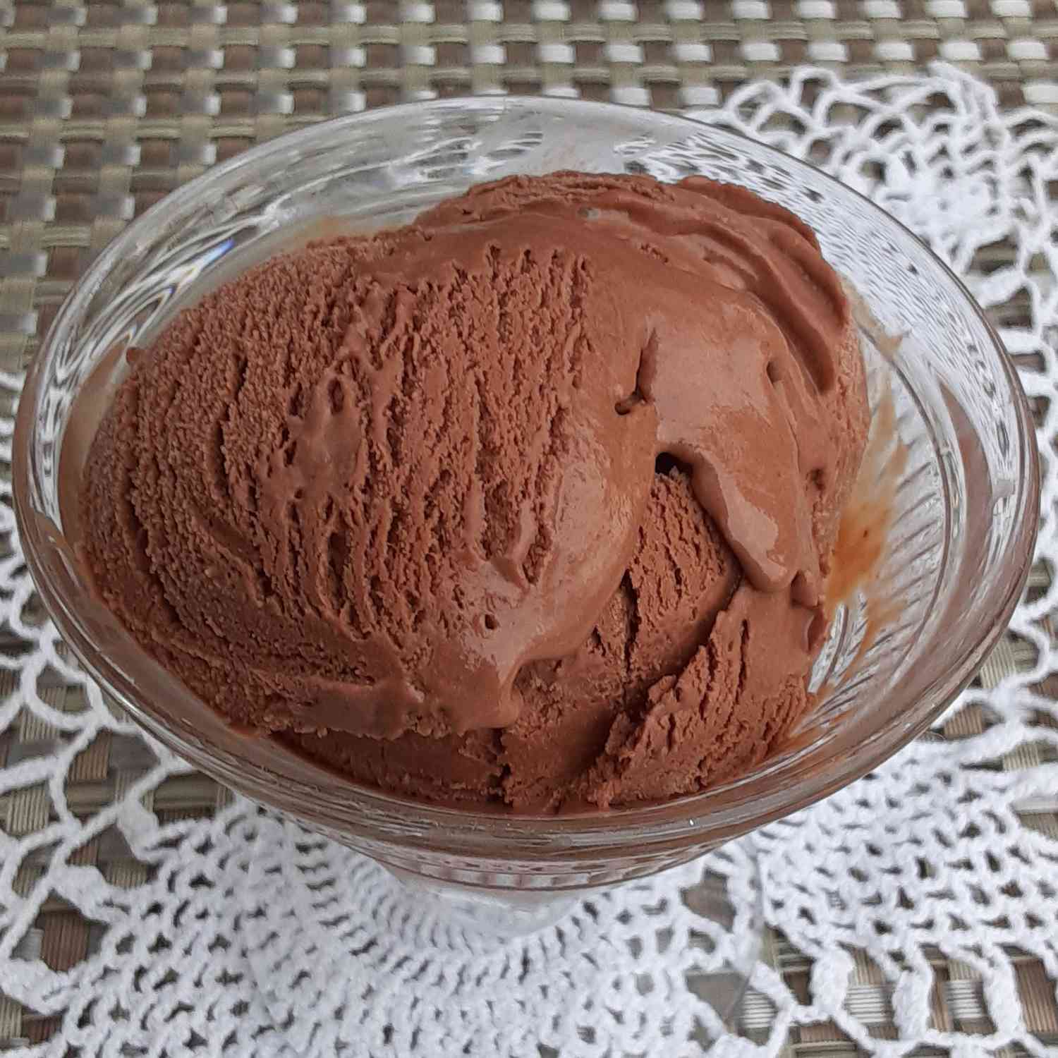 Fotografía de Gelato de chocolate