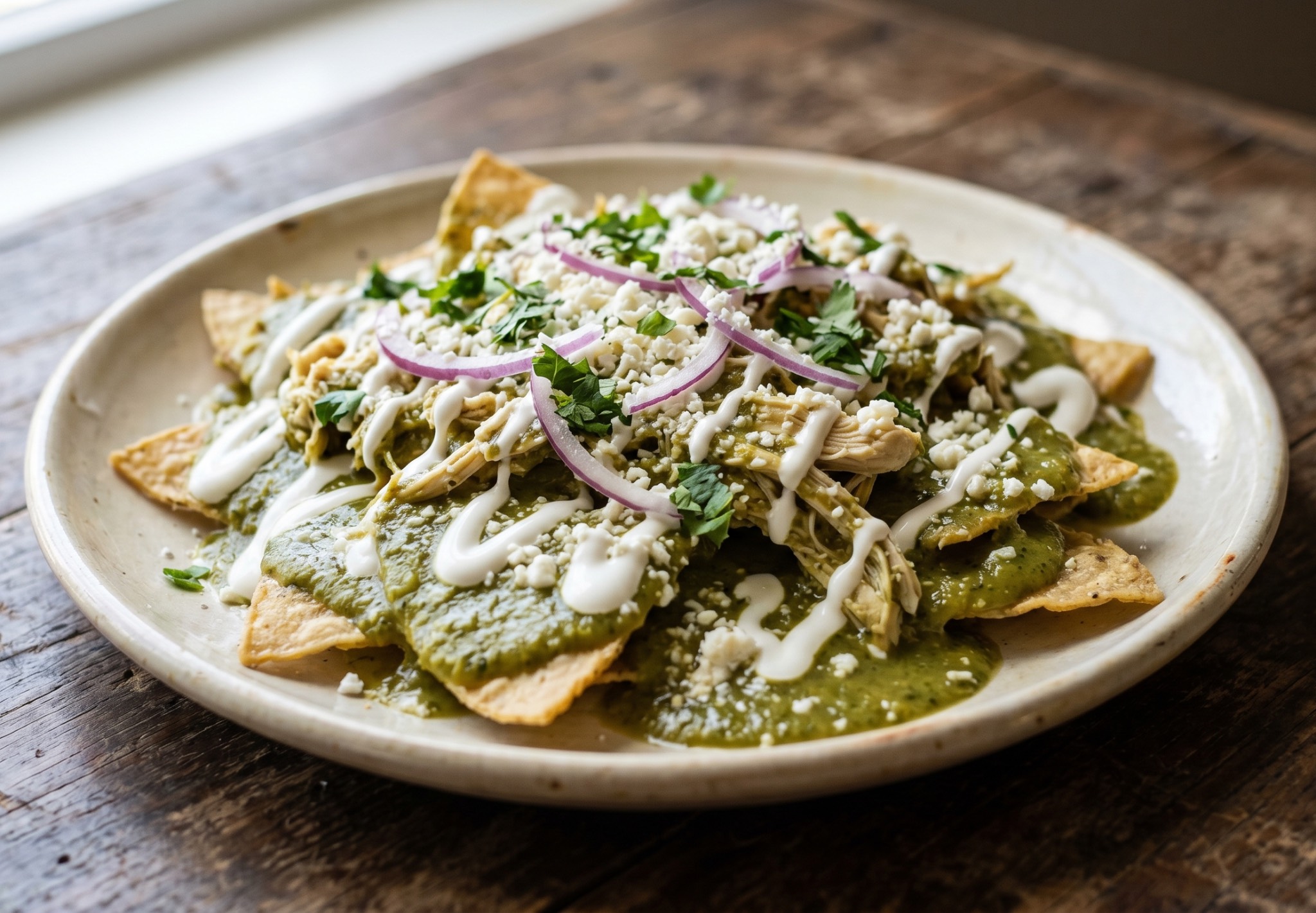 Fotografía de Chilaquiles Poblanos